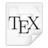 Mimetypes text x tex Icon